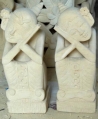 Statues - Couple Balinais endormi