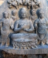 Fresque bouddha